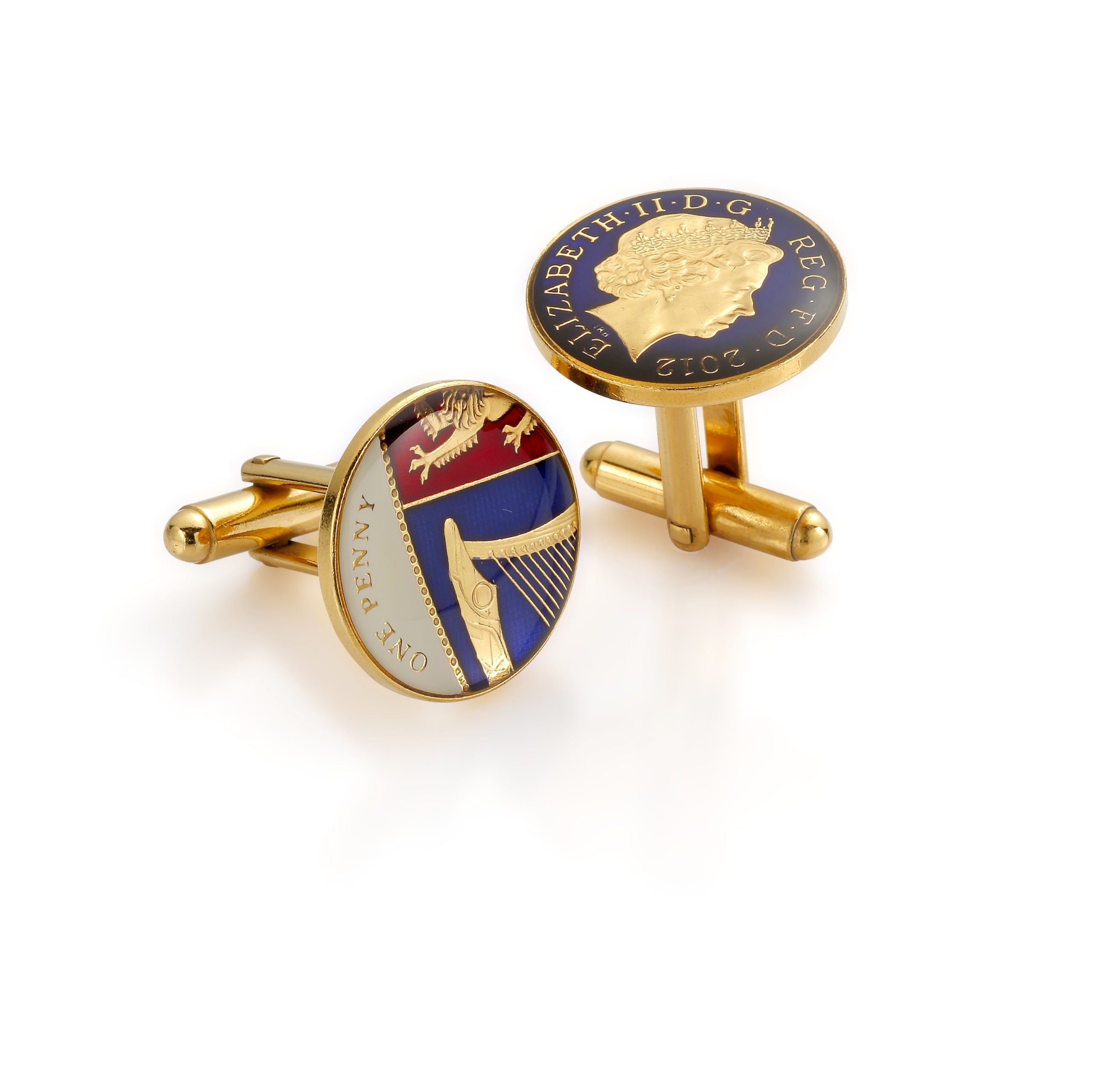 2016 One Penny - Enamelled Coin buy Cufflinks